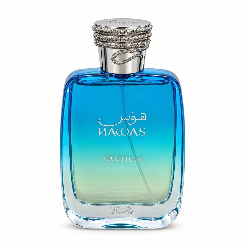 Rasasi Hawas Nautilus EDP 100 ml smaržu pudelīte