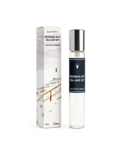 Une Nuit Nomade Nothing but Sea and Sky Eau de Parfum 25 ml — kelioninis purkštukas su dėžute