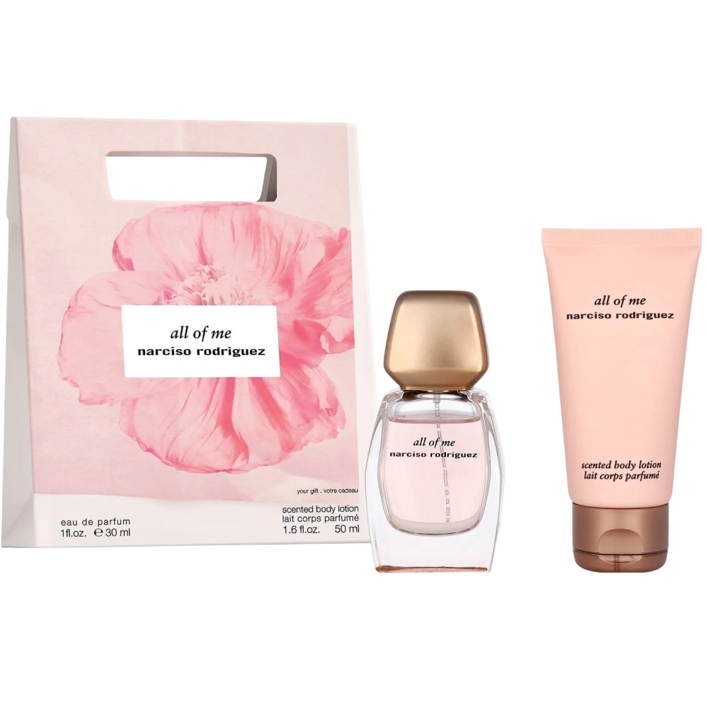Komplekts Narciso Rodriguez: All Of Me EDP 30 ml + All Of Me Hydrating Body Lotion 50 ml