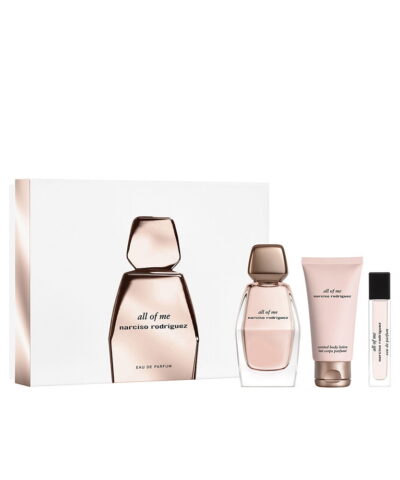 Komplekts Narciso Rodriguez: All Of Me EDP 90 ml + All Of Me EDP 10 ml + All Of Me Hydrating Body Lotion 50 ml