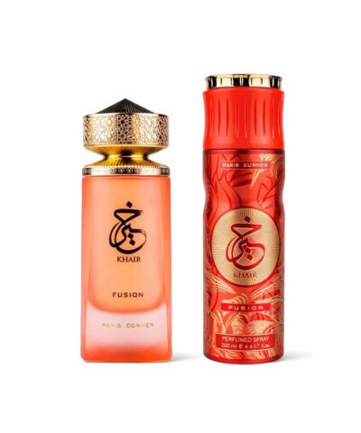 Komplekts Paris Corner: Khair Fusion EDP 100 ml + Khair Fusion Deodorant spray 200 ml