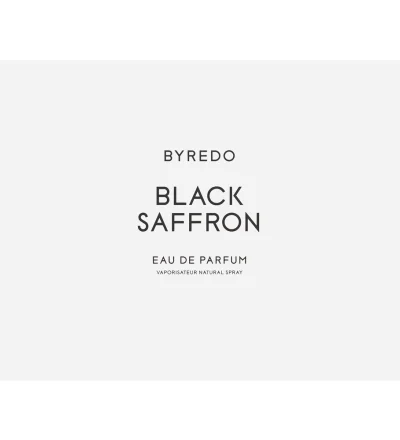 Byredo Black Saffron EDP 100 ml kvepalų buteliukas, kitas rakursas