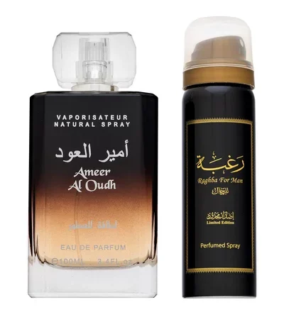 Lattafa Ameer Al Oudh EDP 100 ml (rinkinys) rinkinys