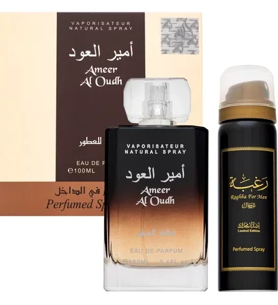 Lattafa Ameer Al Oudh EDP 100 ml (rinkinys) rinkinys, kitas rakursas