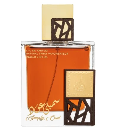 Lattafa Simply Oud EDP 100 ml kvepalų buteliukas