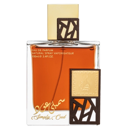Lattafa Simply Oud EDP 100 ml kvepalų buteliukas