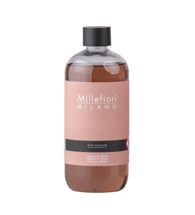 Millefiori Milano Fragrance Diffuser Silk & Rice Powder Refill 500 ml