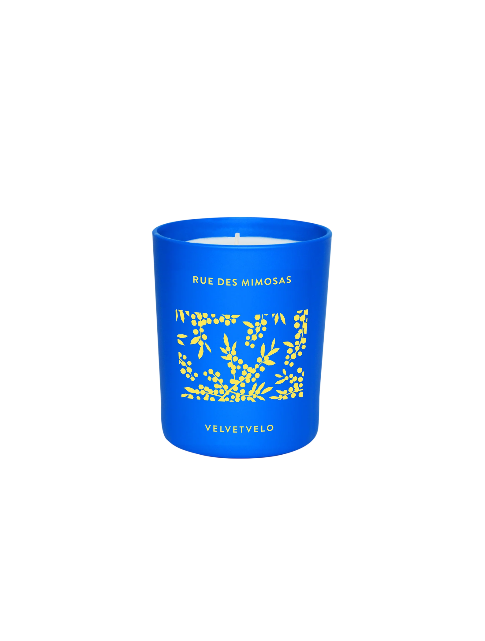 Velvetvelo Rue Des Mimosas Aromātiskā svece 185 g *Tester