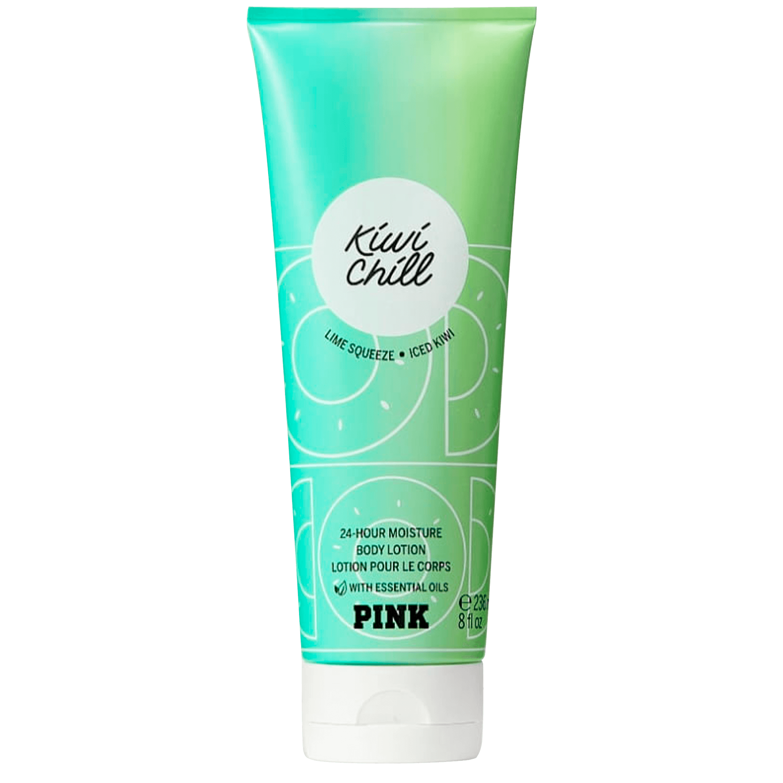 Victoria's Secret, Kiwi Chill, Mitrinošs, Ķermeņa losjons, 236 ml smaržu flakons