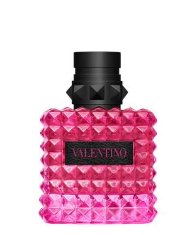 Valentino Donna Born In Roma Extradose Parfum 30 ml spilgti rozā flakons ar kniedēm