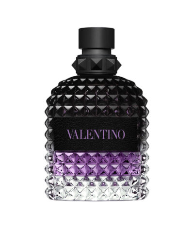 Valentino Uomo Born In Roma Purple Melancholia Eau de Toilette 100 ml violets rombveida flakons