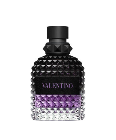 Valentino Uomo Born In Roma Purple Melancholia Eau de Toilette 50 ml violets rombveida flakons