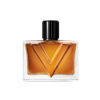 Valentino Vendetta Uomo Eau de Parfum 90 ml caurspīdīgs taisnstūrveida flakons ar dzintara krāsas šķidrumu