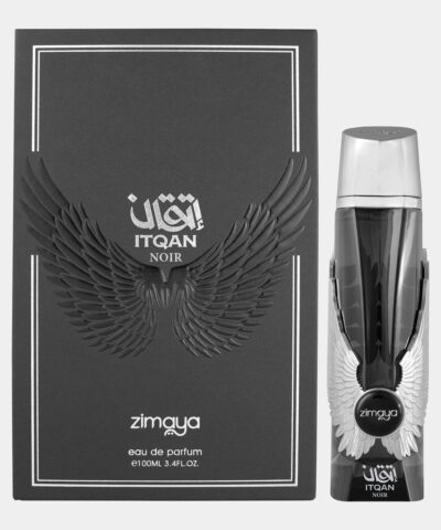 Zimaya Itqan Noir EDP 100 ml smaržu pudelīte